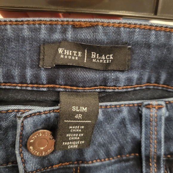 WHITE HOUSE BLACK MARKET JEANS - Picture 3 of 3
